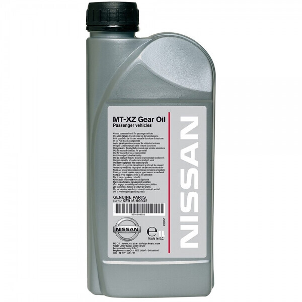 

Масло для МКПП Nissan MT-XZ Gear Oil Pass 75W-80 1 л (KE916-99932)