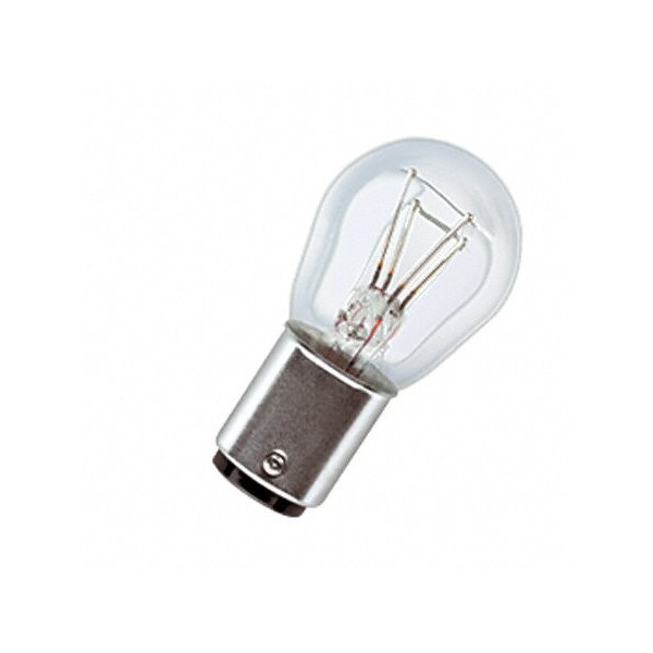 

Автолампа ук. OSRAM 7537 P21/5W 24V BAY15d 10X5