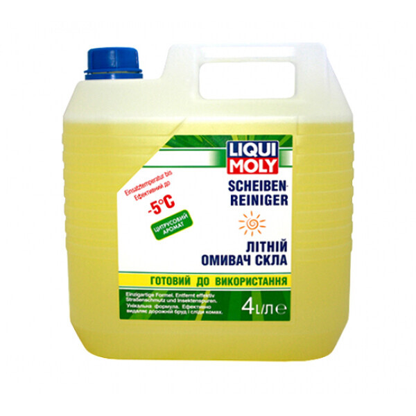 

Летний омыватель Liqui Moly Scheiben-Reiniger Цитрус -5°C 4л