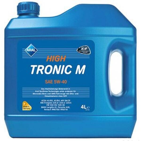 

Моторное масло Aral HighTronic M 5W-40 60л.