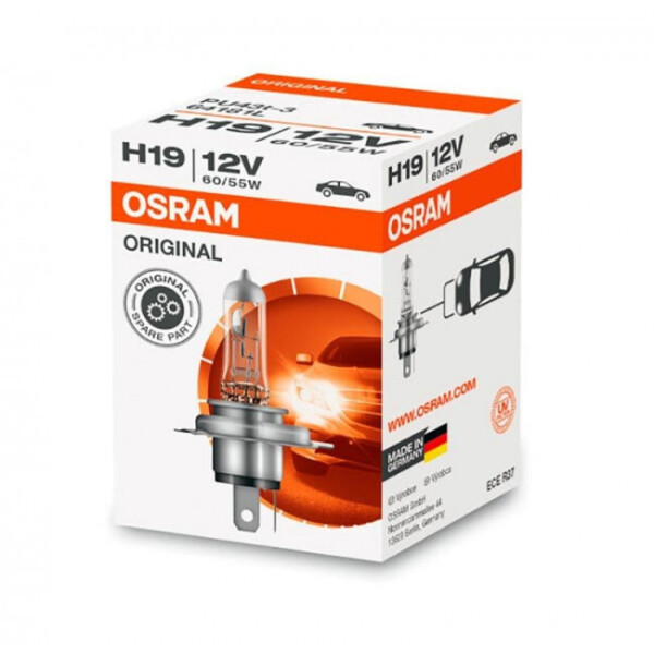 

Автолампа OSRAM H19 64181L 60/55W 12V PY26D-1 10X1