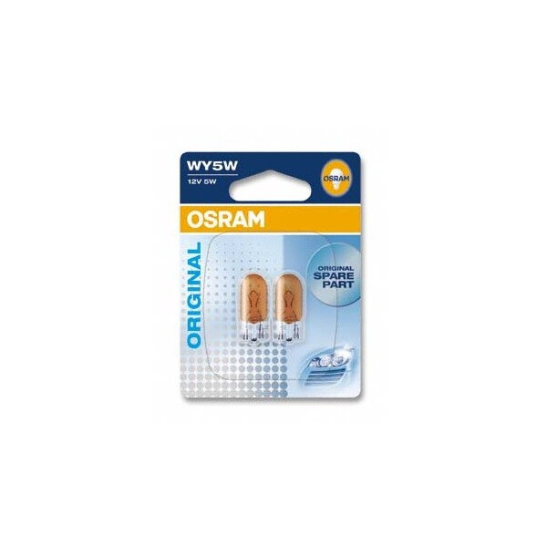 

Автолампа ук. OSRAM 2827-02B WY5W 12V W2,1X9,5D 10X2 Blister