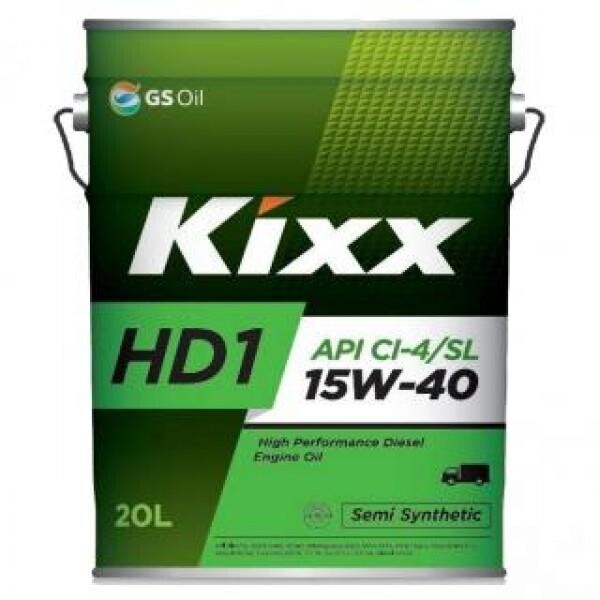 

Моторное масло КІХХ HD1 15W-40 20л