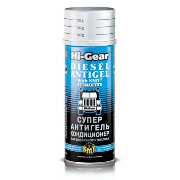 

Hi-Gear HG 3421 Суперантигель для дизеля с SMT2 444мл