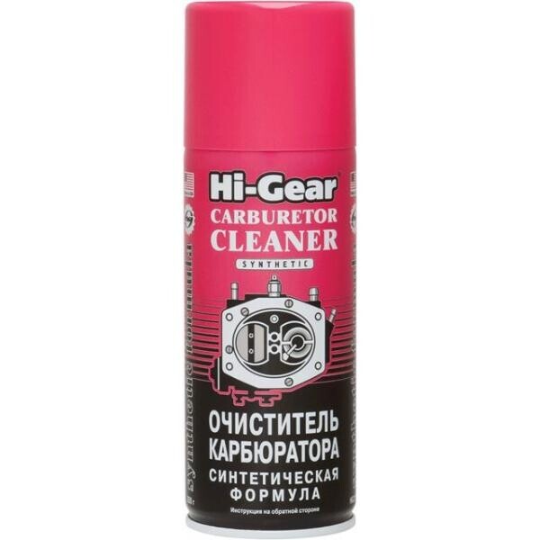 

Очиститель Hi-Gear для карбюратора (синтетическая формула, аэрозоль) 350 мл (HG3116)