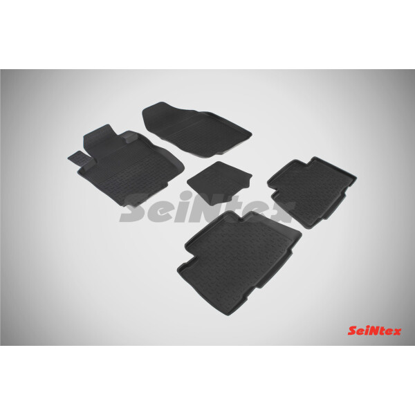 

Коврики в салон для Тойота Rav4 2006-2012 резиновые, кт 5шт
