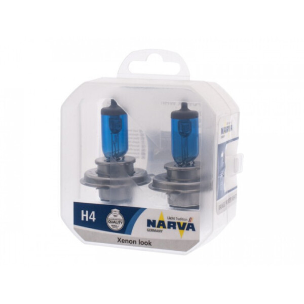

Автолампа NARVA 48680 TWIN SET H4 12V 60/55W RANGE POWER WHITE