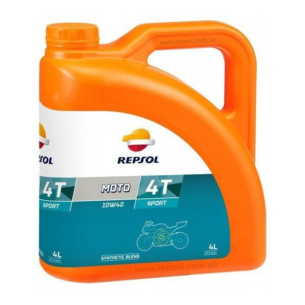 

Масло моторное 4Т Repsol MOTO SPORT 4T 10W-40, 4л / RP180N54