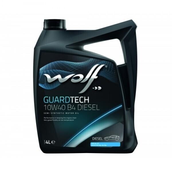 

Моторное масло Wolf GUARDTECH 10W-40 B4 DIESEL 1л