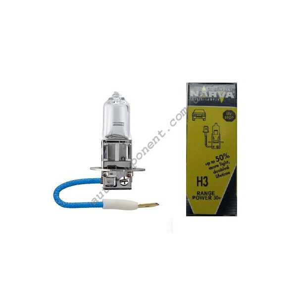 

Автолампа NARVA 48335 H3 12V 55W PK22s RANGE POWER +50