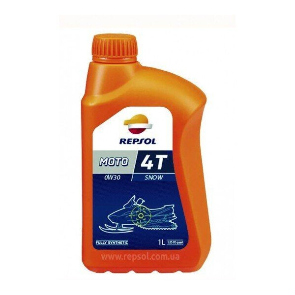 

Масло моторное Repsol MOTO SNOW 4T 0W-30, 1л / RP148V51
