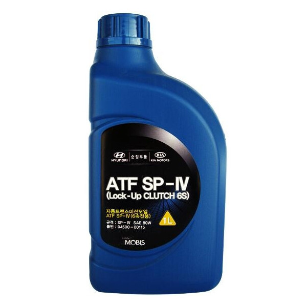 

Масло для АКПП Hyundai Kia Mobis ATF SP-IV (ATF SP-4) 1 л (04500-00115)