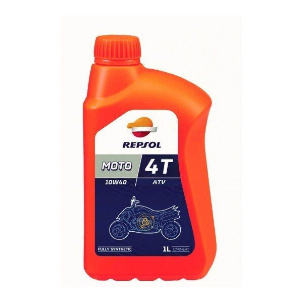 

Моторное масло для 4T двигателей 10W-40 4Т ATV 1л REPSOL CP-1 / RP167N51