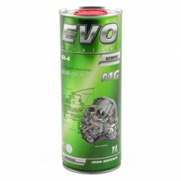 

Трансмиссионное масло EVO MG 80W-90 GL-4 Manual 1л