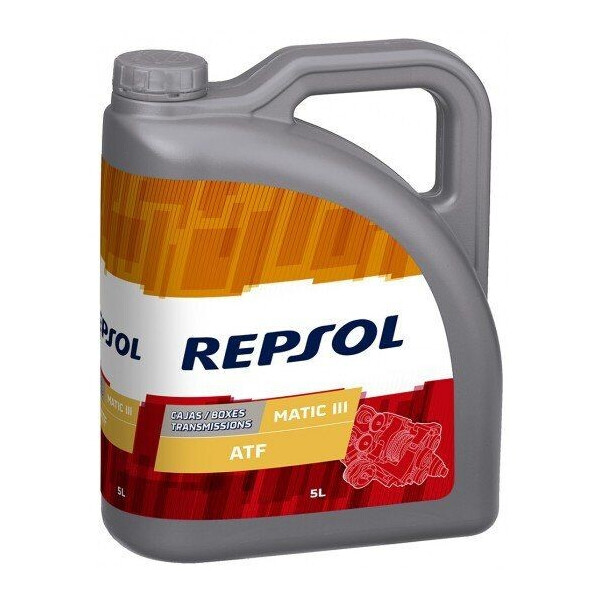 

Трансмиссионное масло ATF MATIC DIII 5л REPSOL CP-5 / RP026V55