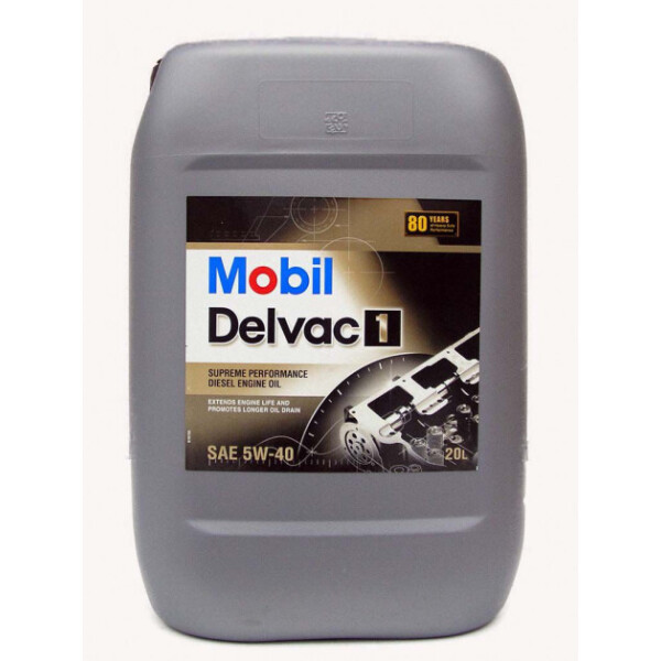 

Моторное масло Mobil Delvac 1 5W-40 20л.