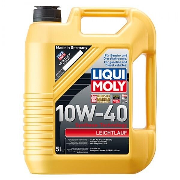 

Моторное масло Liqui Moly Leichtlauf 10W-40 5л