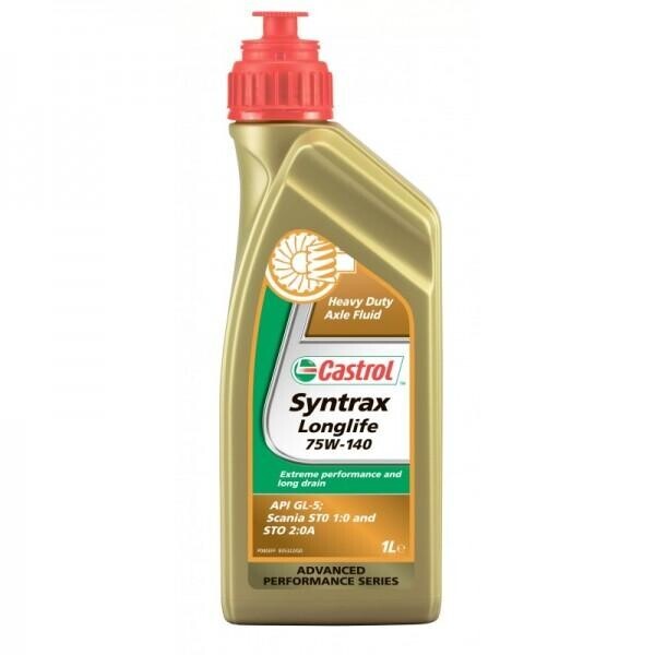 

Трансмиссионное масло для мостов Castrol Syntrax Longlife 75W-140 1л