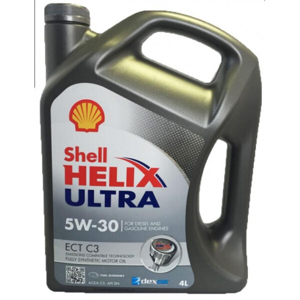 

Моторное масло Shell Helix Ultra ECT C3 5W-30 4 л