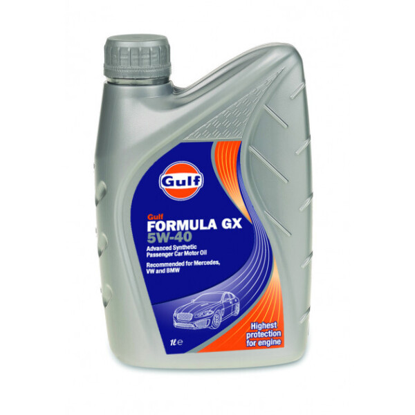

Моторное масло Gulf Formula GX 5W-40 5 л (122281GU01)