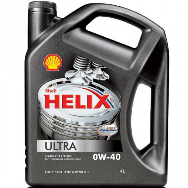 

Моторное масло Shell Helix Ultra 0W-40 4 л
