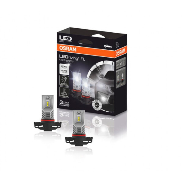 

Комплект свтодиодных ламп OSRAM 2604CW PSX24W LEDriving FOG LAMP Gen2 для ПТФ
