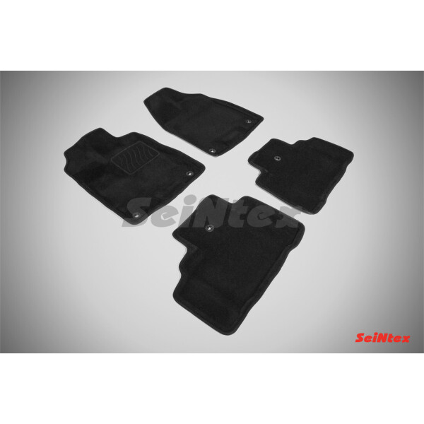 

Коврики в салон 3D для Acura MDX 2014- /Черные 5шт 85954