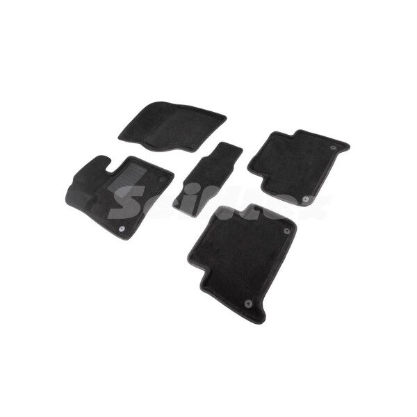 

Коврики в салон 3D для Audi Q7 2005-2015 /Черные 5шт 86292