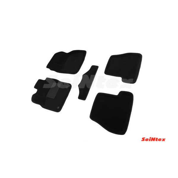 

Коврики в салон 3D для Ford Focus III 2011-2015 /Черные 5шт 85867
