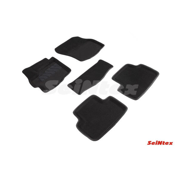 

Коврики в салон 3D для Mitsubishi ASX 2010- /Черные 5шт