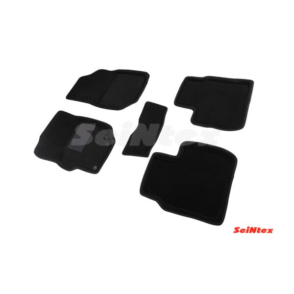 

Коврики в салон 3D для Peugeot 301/Citroen C-Elysse 2013- /Черные 5шт 84974
