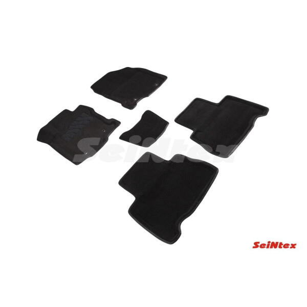 

Коврики в салон 3D для Лексус NX 2014- /Черные 4шт
