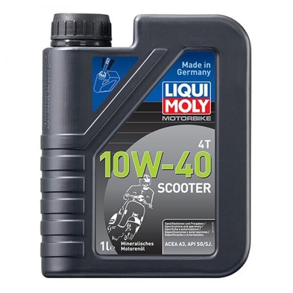 

Моторное масло Liqui Moly Motorbike 4T 10W-40 Scooter 1л
