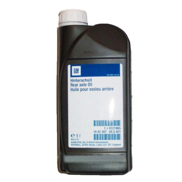 

Масло заднего редуктора GM Rear Axle Oil 1 л (1942387)