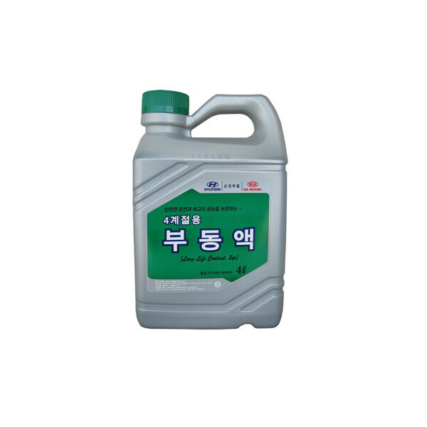 

Антифриз Hyundai Kia Mobis Long Life Coolant Концентрат Зеленый 4 л (07100-00400)
