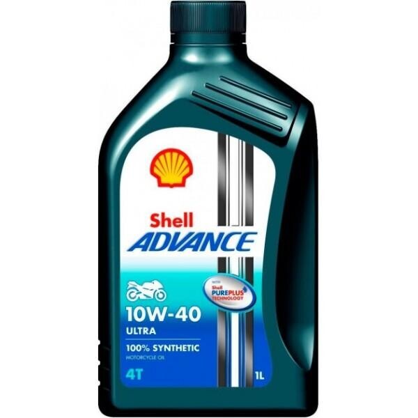 

Моторное масло Shell Advance 4T Ultra 10W-40 1л
