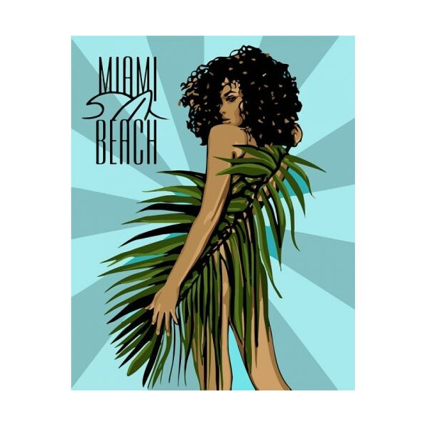 

Картина по номерам 'Miami Beach' КНО4699