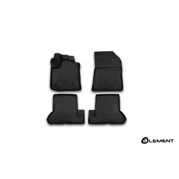 

Коврики в салон для RENAULT Dokker, 2018-, 4 шт. (полиуретан) 3D