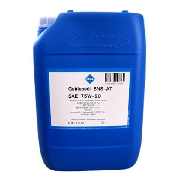 

Трансмиссионное масло Aral Getriebeoel SNS-AT 75W-90 20л.