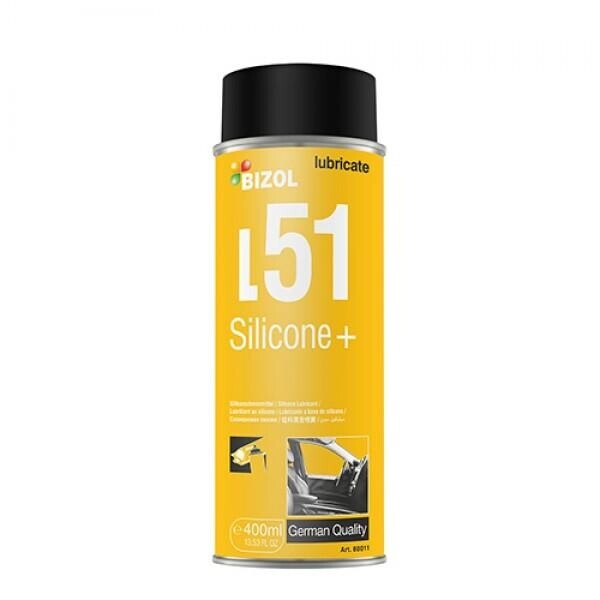 

Спрей-смазка силиконовая BIZOL Silicone+ L51 0,4л