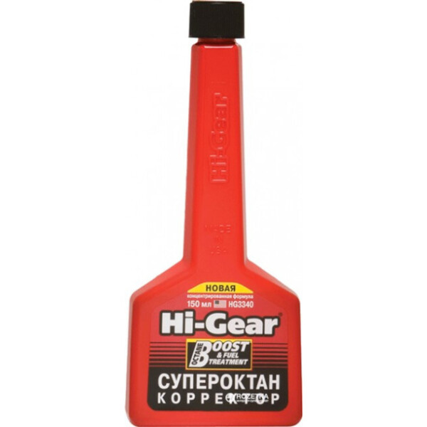 

Супероктан–корректор, концентрированная формула Hi-Gear (HG3340)