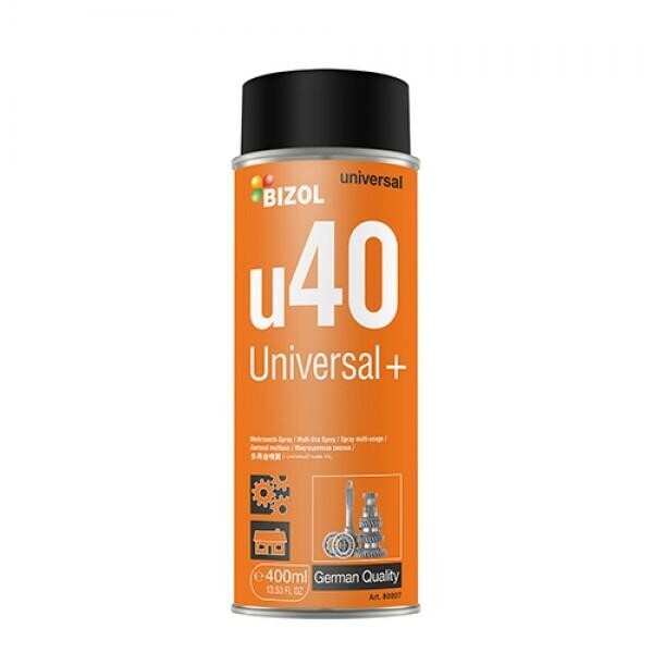 

Многофункциональный аэрозоль BIZOL Universal+ u40 0,4л