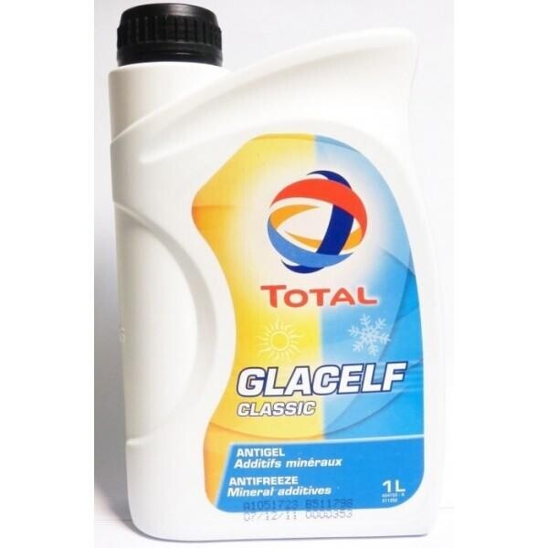 

Антифриз TOTAL GLACELF CLASSIC (G11) синий концентрат 1л