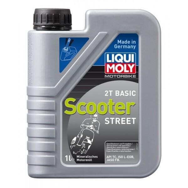 

Моторное масло Liqui Moly Motorbike 2T Basic Scooter 1л