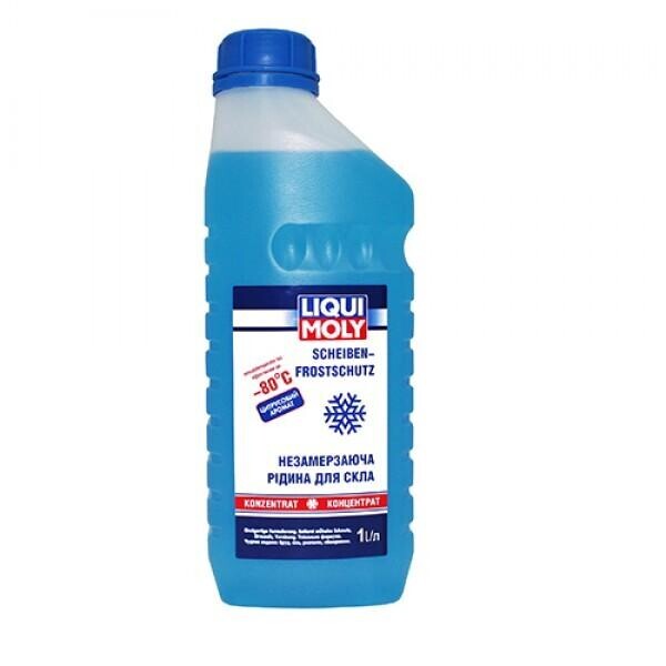 

Зимний стеклоомыватель Liqui Moly Scheiben Frostschutz -80C концентрат 1л