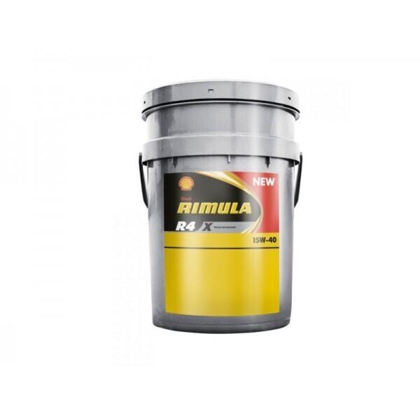 

Моторное масло Shell Rimula R4 X 15W-40 20л