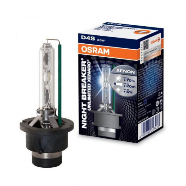 

Автолампа ксенон OSRAM 66440XNB NIGHT BREAKER UNLIMITED D4S 85V 35W P32d-5 XENARC