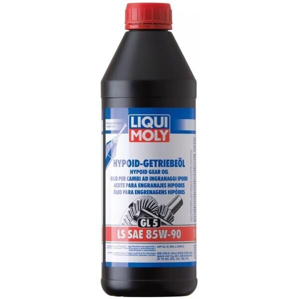

Трансмиссионное масло Liqui Moly Hypoid-Getriebeoil 85W-90 LS GL5 1л