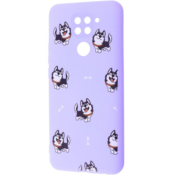 

TPU чехол WAVE Fancy для Xiaomi Redmi 10X (Haski / Light purple) (1058761)