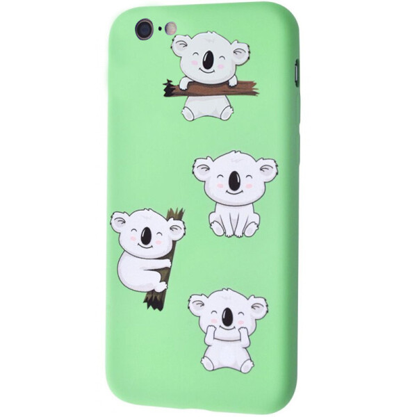 

TPU чехол WAVE Fancy для iPhone 6s (4.7'') (Koala / Mint gum) (1058729)